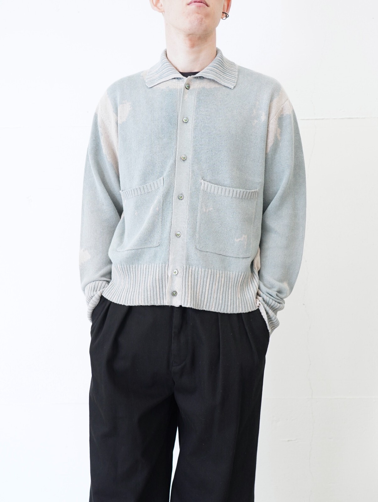 ダイリク メンズ ダイドニットカーディガン 画像10