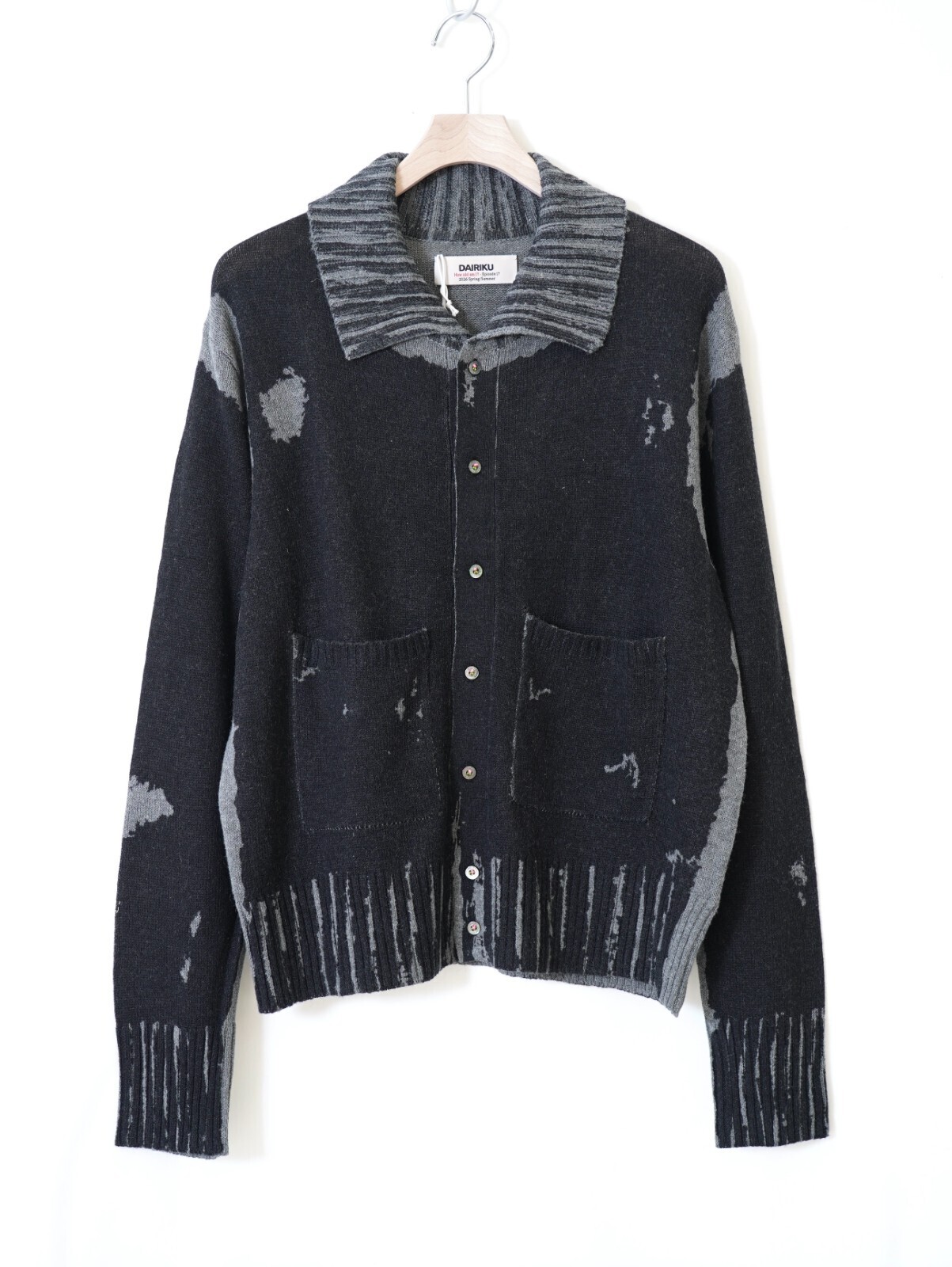 ダイリク メンズ ダイドニットカーディガン 画像5