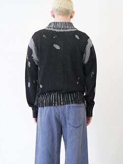 ダイリク メンズ ダイドニットカーディガン 画像4