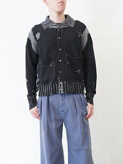 ダイリク メンズ ダイドニットカーディガン 画像2