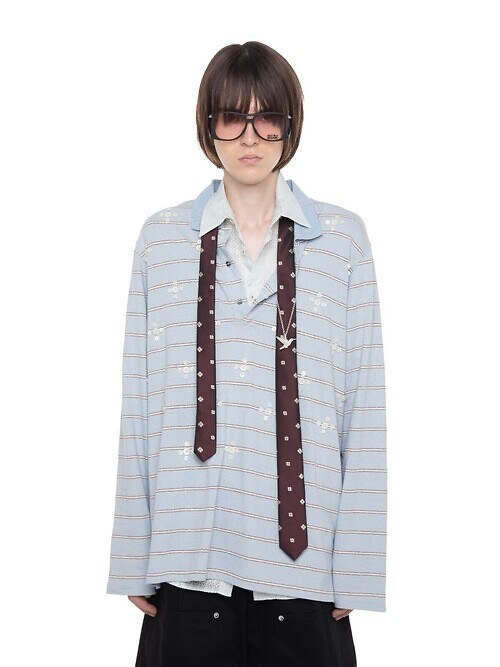 "Benjamin" Button ボーダースキッパーTシャツ｜ダイリク メンズ