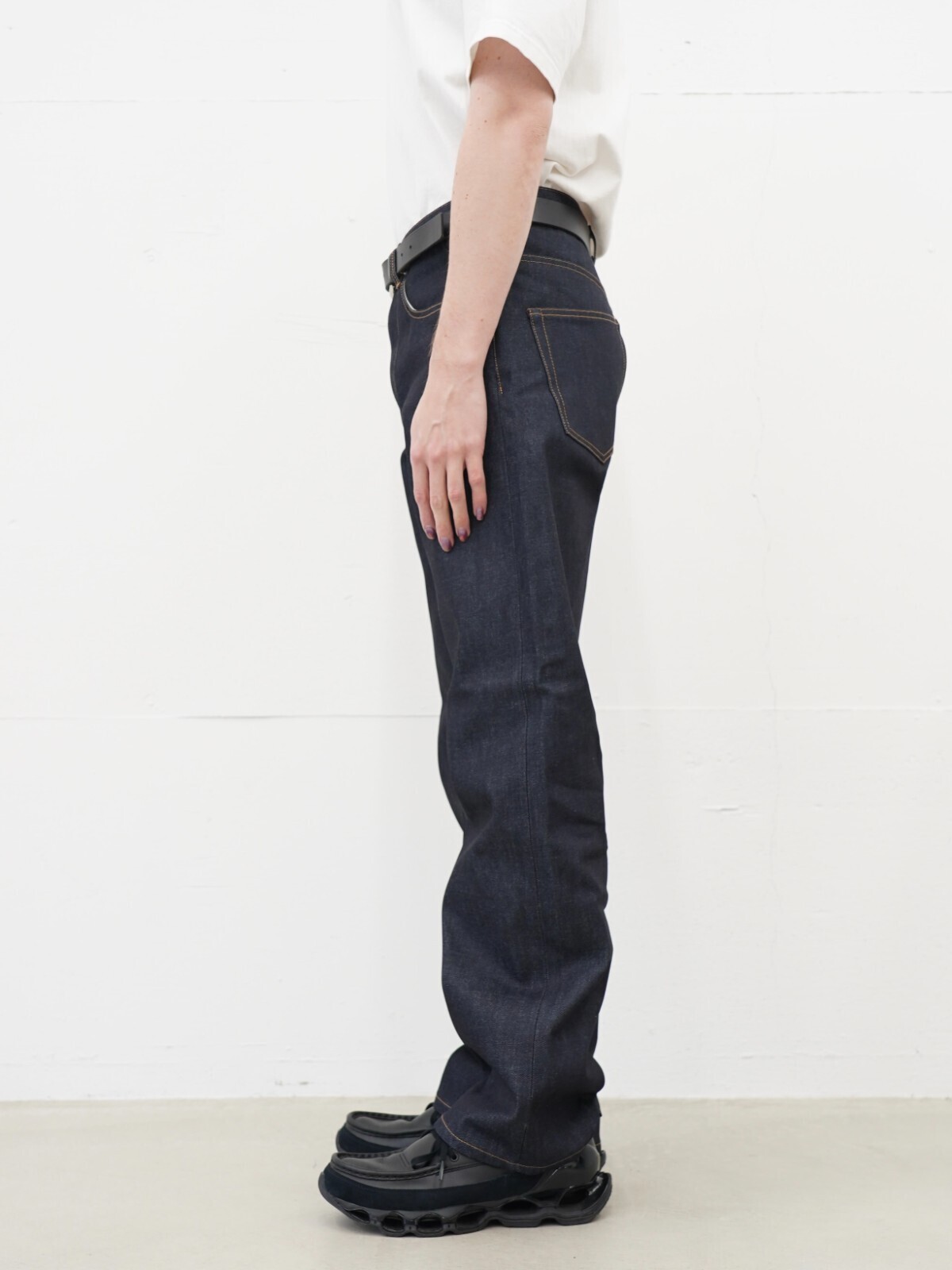 ダイリク メンズ "Straight" リジッドデニムパンツ 画像2