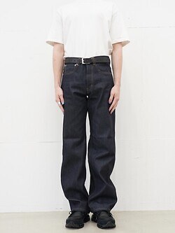 ダイリク メンズ "Straight" リジッドデニムパンツ 画像3