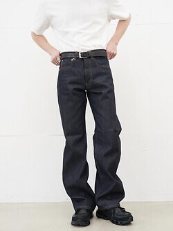 ダイリク メンズ "Straight" リジッドデニムパンツ 画像1