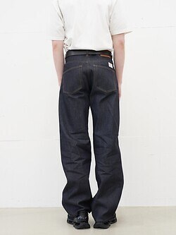 ダイリク メンズ "Straight" リジッドデニムパンツ 画像4