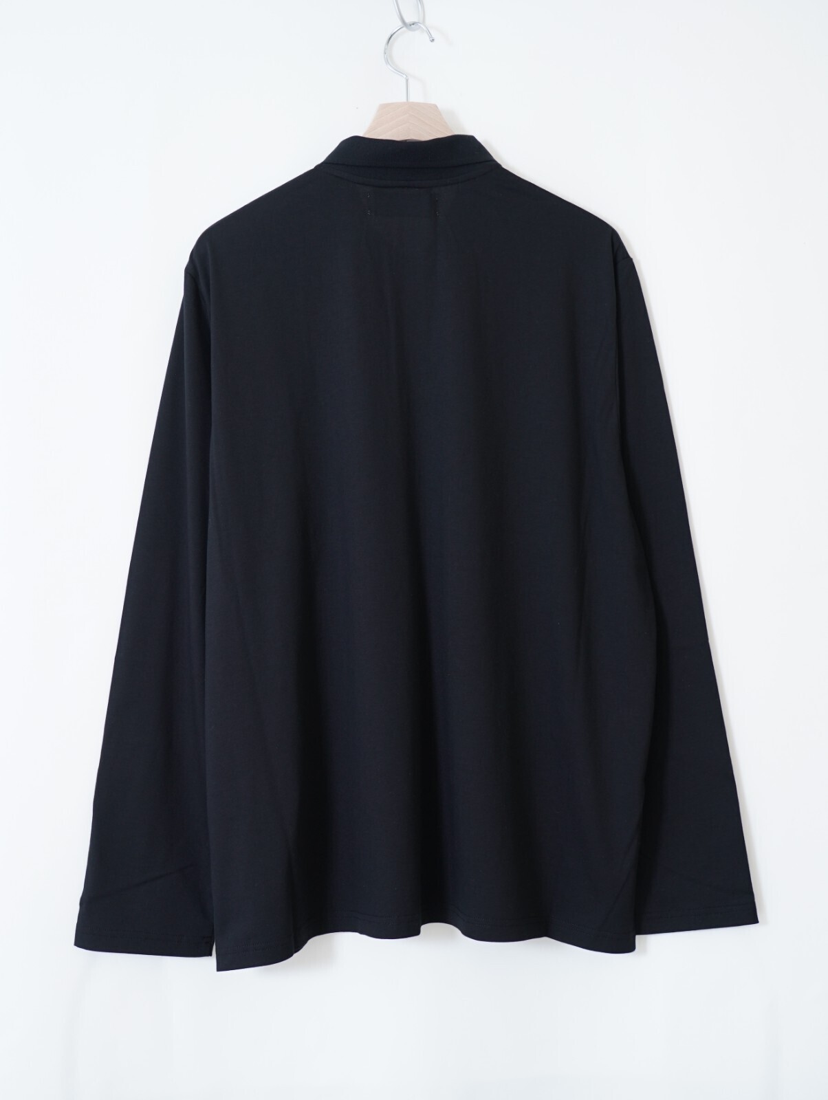 ダイリク メンズ "Benjamin" Button スキッパーTシャツ 画像5