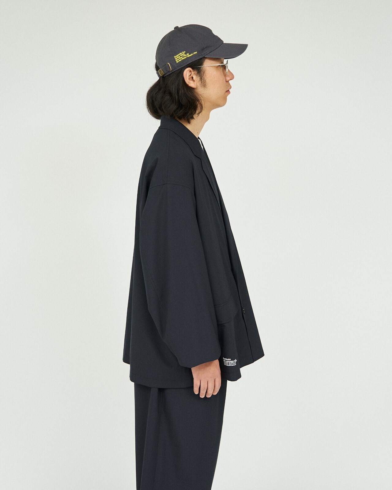 フレッシュサービス メンズ ウーリークロス ダブルジャケット 画像5