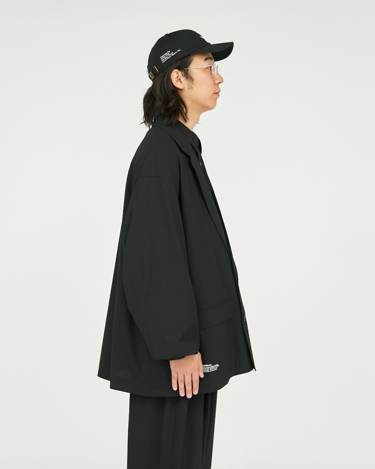 フレッシュサービス メンズ ウーリークロス ダブルジャケット 画像2