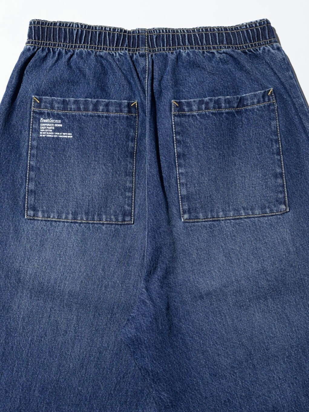 フレッシュサービス メンズ コーポレートデニムイージーパンツ 画像8
