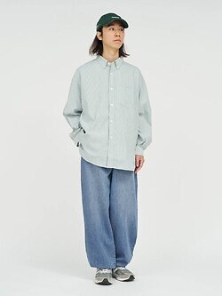 フレッシュサービス メンズ コーポレートデニムイージーパンツ 画像13