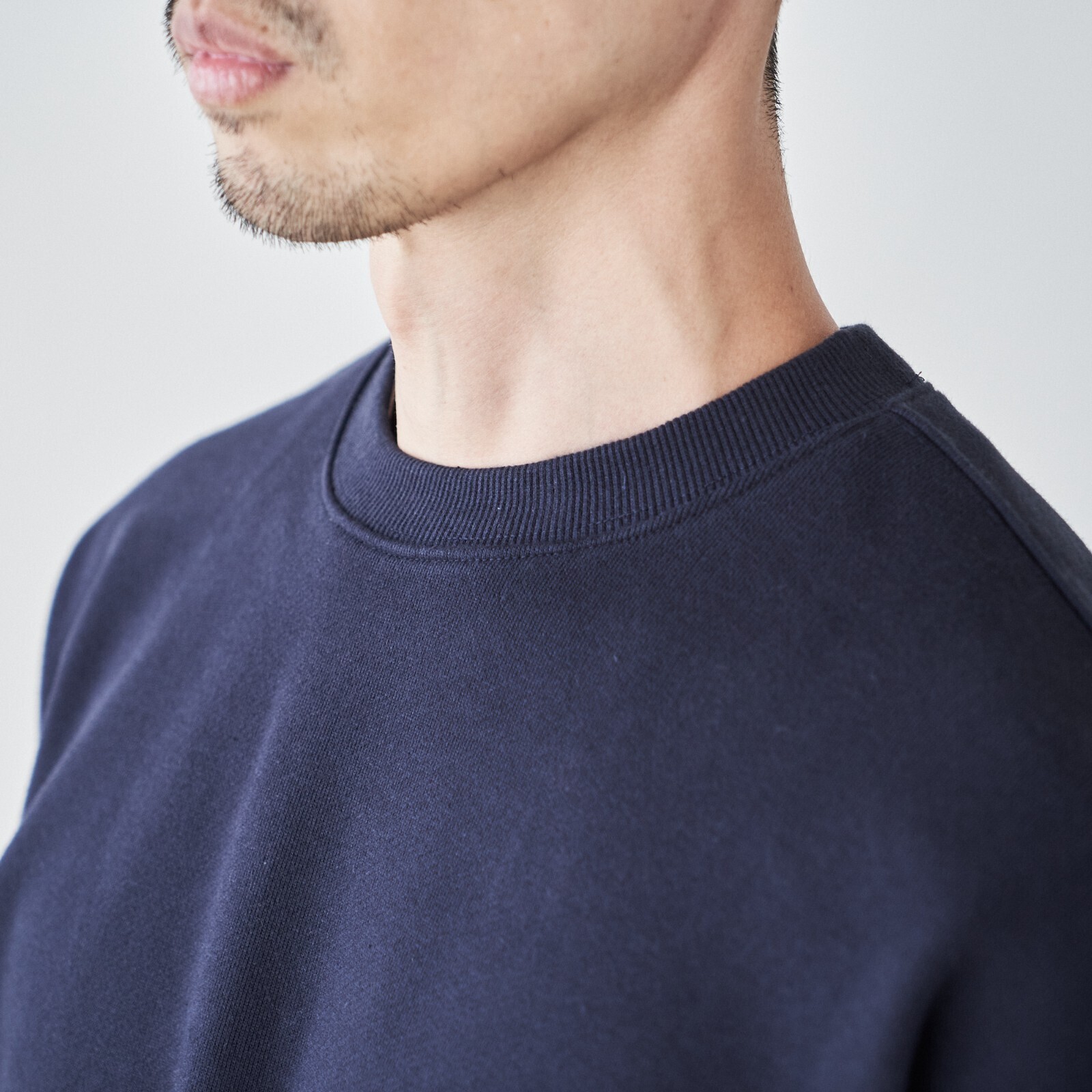 フレッシュサービス メンズ ライトオンスクルーネックスウェット 画像11