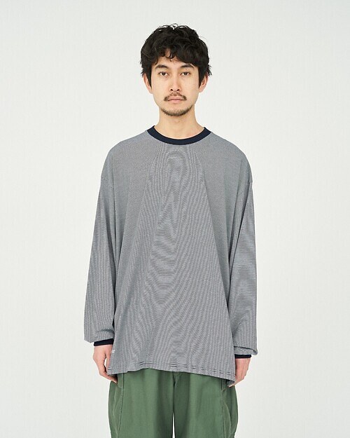 MICRO BORDER L/S TEE｜FreshService 남성