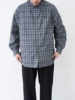 FreshService 男裝 MADRAS DRY TECH REGULAR COLLAR SHIRT 圖片1