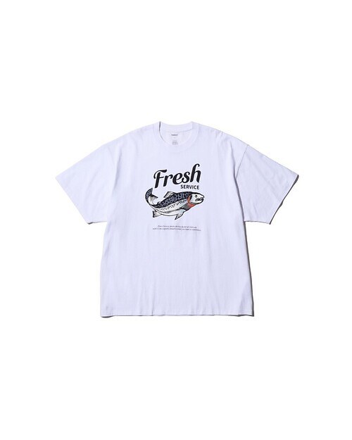 CORPORATE PRINTED S/S TEE “FISH”｜FreshService 男裝