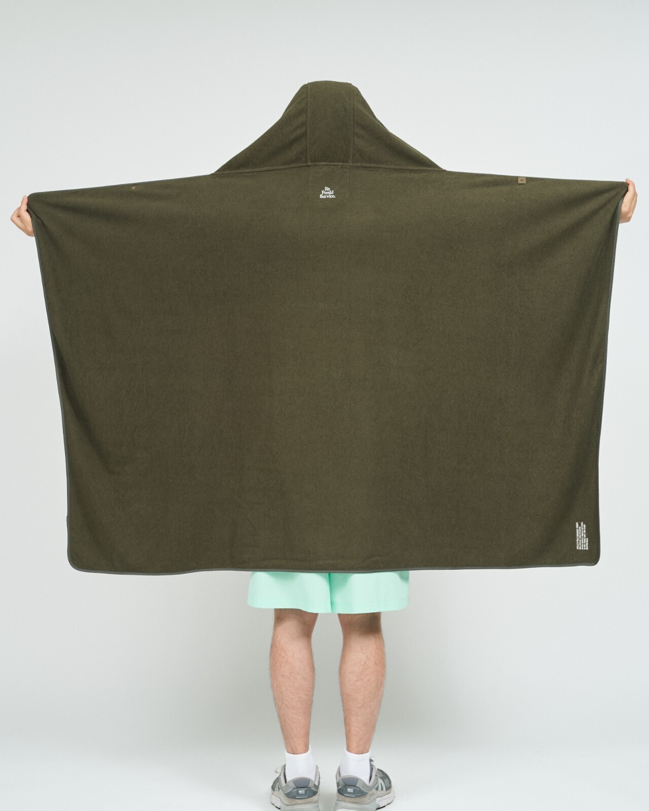FreshService MENS UTILITY PILE HOODED TOWEL IMAGE6