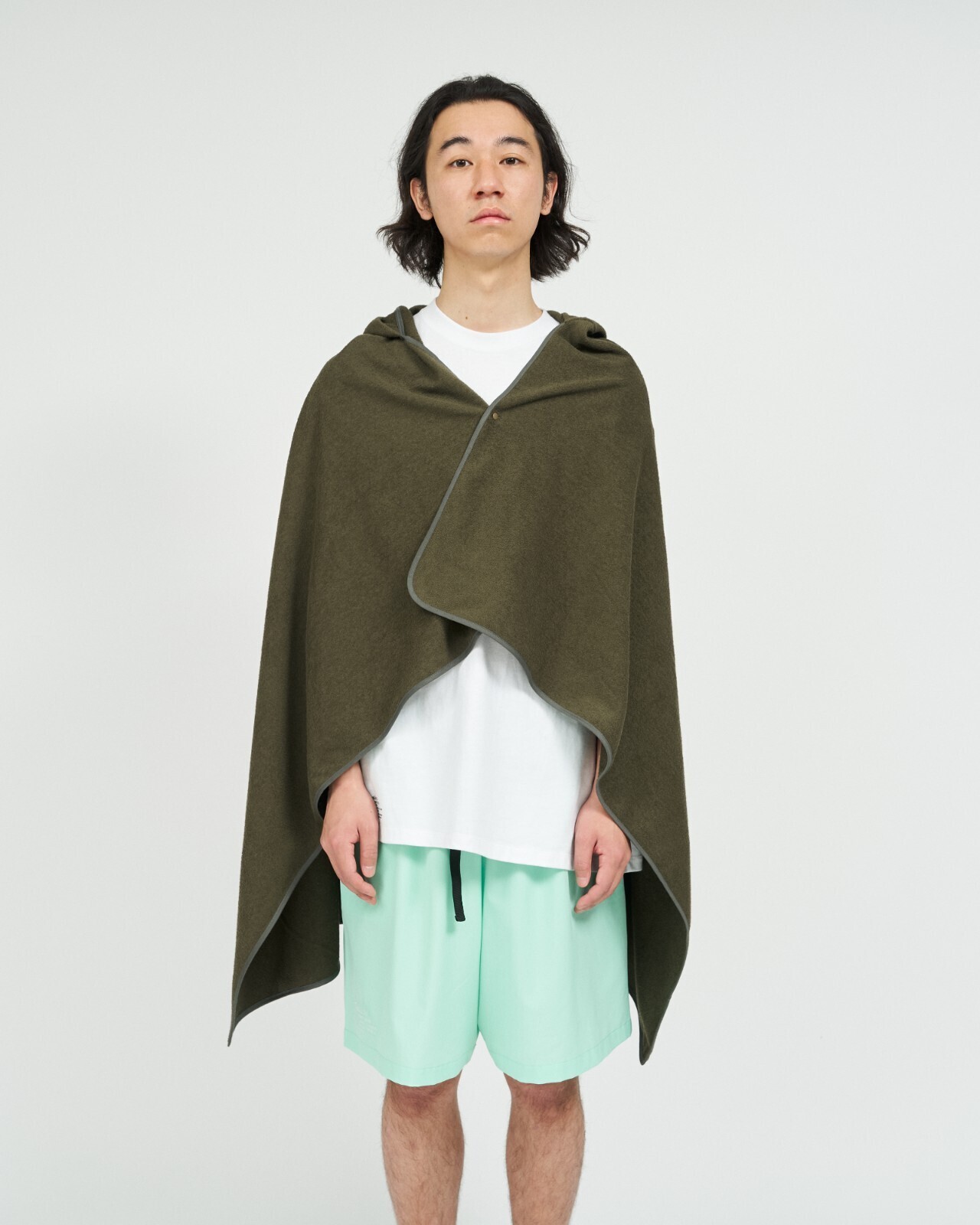 FreshService MENS UTILITY PILE HOODED TOWEL IMAGE3
