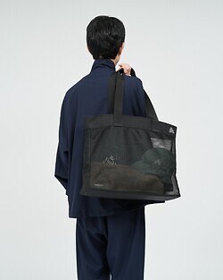 FreshService MENS MESH SHOULDER BAG IMAGE3