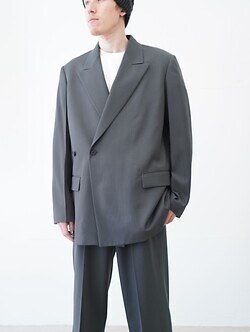 YOKE 남성 Double Breasted Blazer (26SS) 이미지14