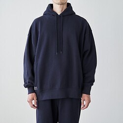 フレッシュサービス メンズ ライトオンスプルオーバーフーディー 画像5