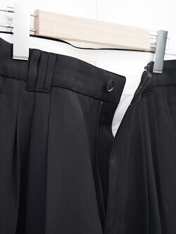 YOKE 남성 3pleated Wide-leg Trousers 이미지6