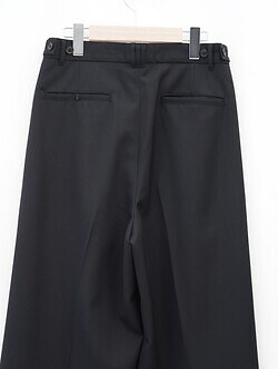 YOKE 남성 3pleated Wide-leg Trousers 이미지4