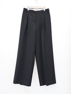 YOKE 남성 3pleated Wide-leg Trousers 이미지1