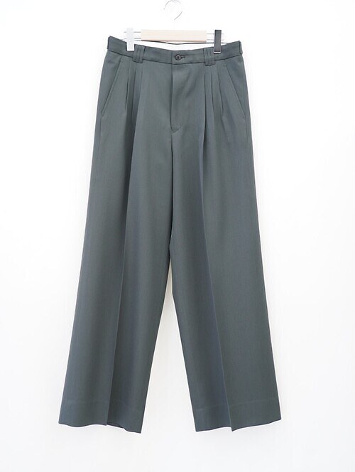 3pleated Wide-leg Trousers｜YOKE 남성