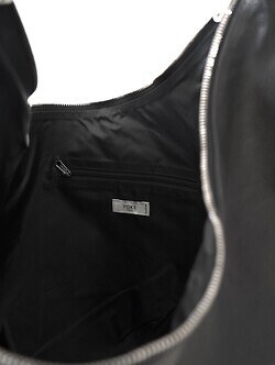 YOKE WOMENS & MENS Calf Leather Circle Bag IMAGE6