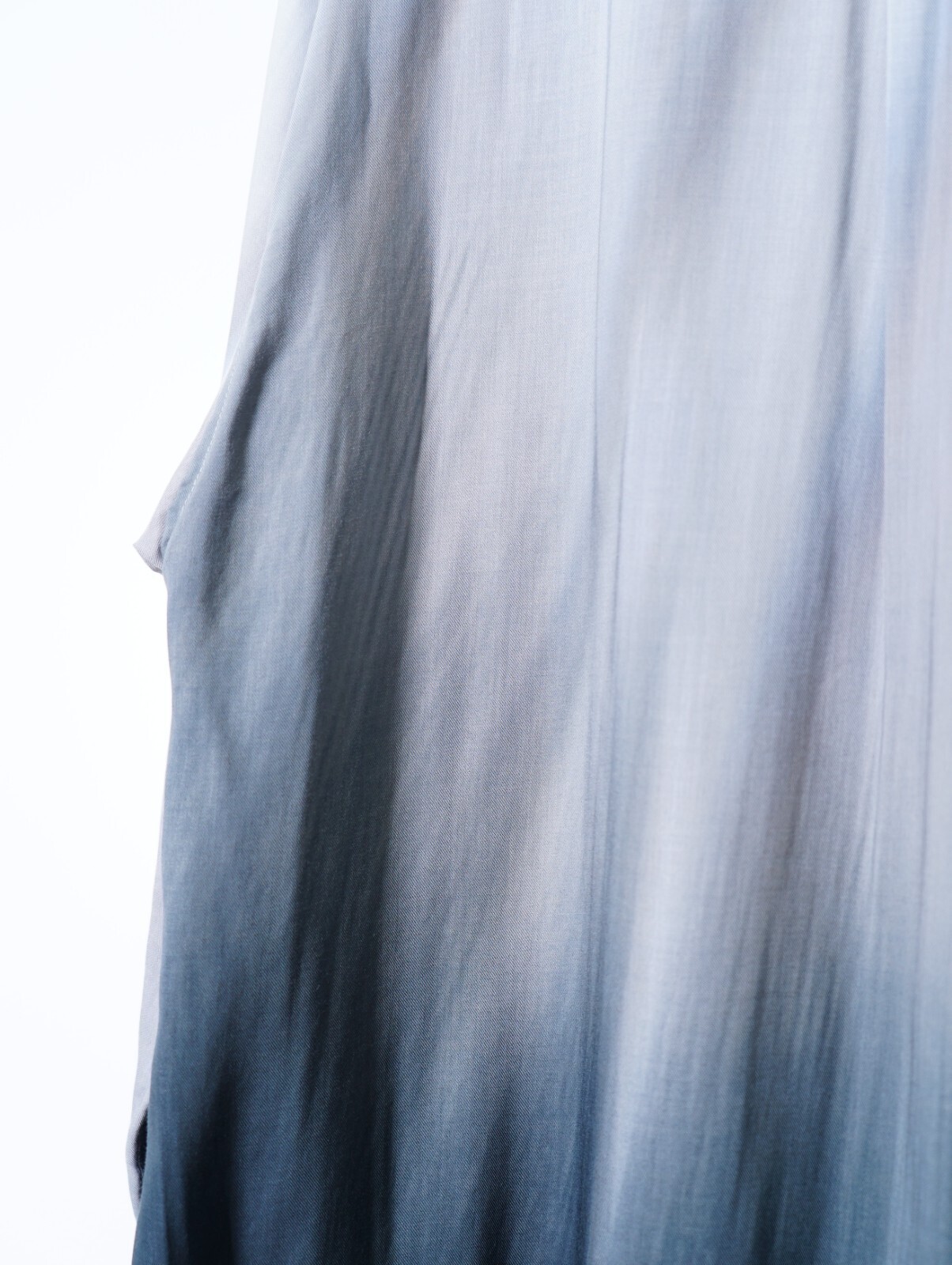 ヨーク メンズ ハンドペイントローンルーズフィットシャツ 画像9