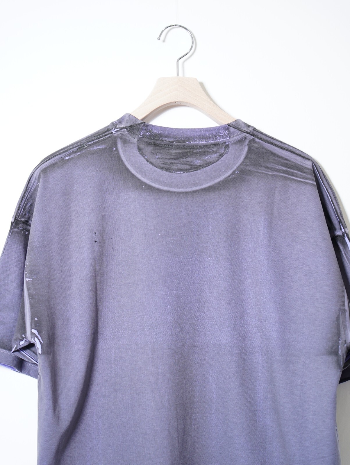 YOKE MENS All-over Pigment Printed T-shirt IMAGE3