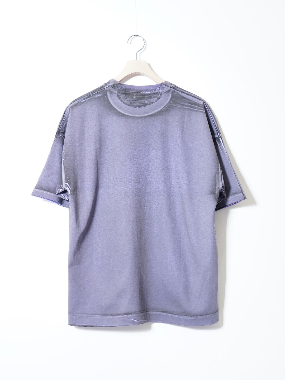 YOKE MENS All-over Pigment Printed T-shirt IMAGE2