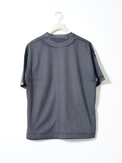 YOKE MENS All-over Pigment Printed T-shirt IMAGE5