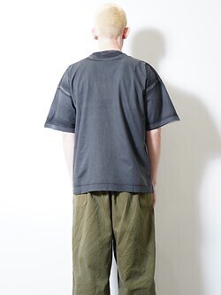 YOKE 男裝 All-over Pigment Printed T-shirt 圖片12
