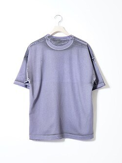 YOKE MENS All-over Pigment Printed T-shirt IMAGE2