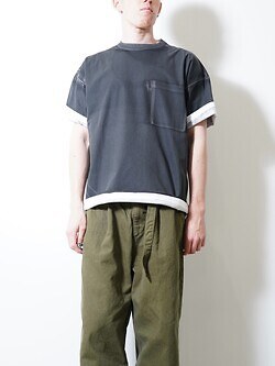 YOKE 男裝 All-over Pigment Printed T-shirt 圖片13