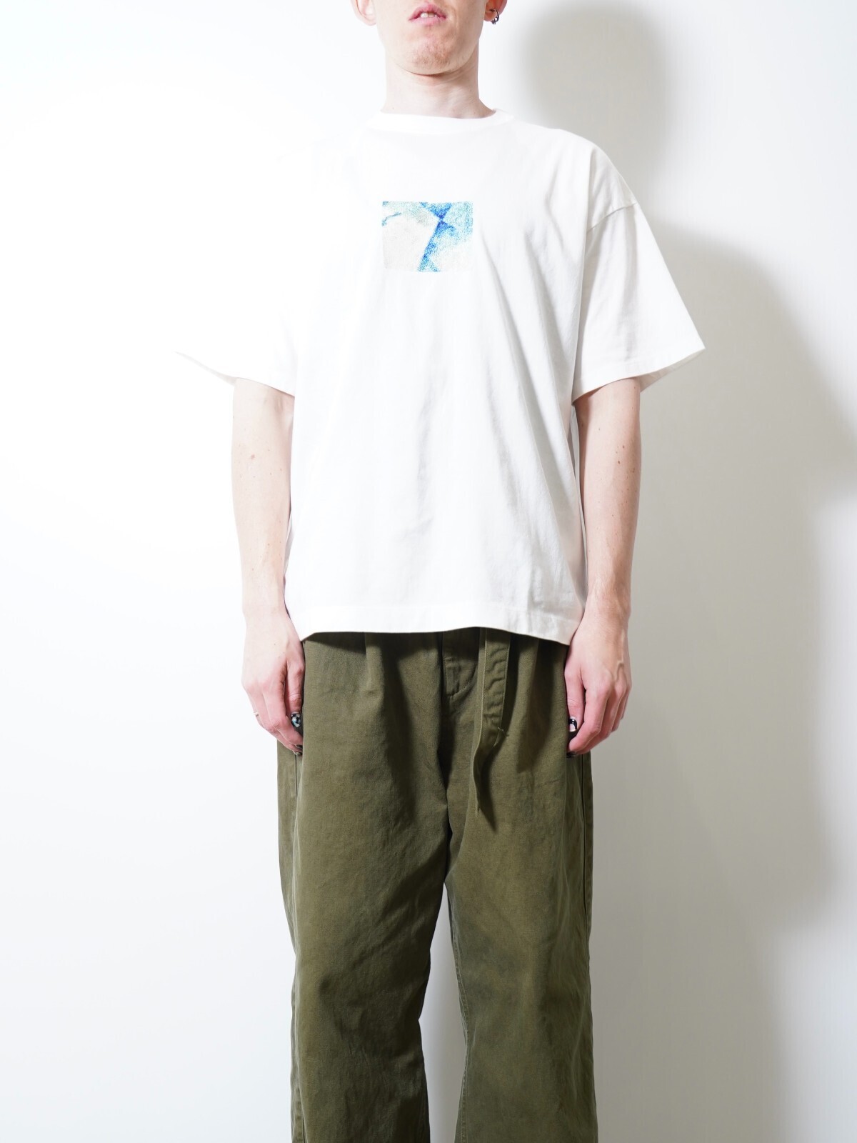 YOKE 男裝 Abstract Embroited T-shirt 圖片4