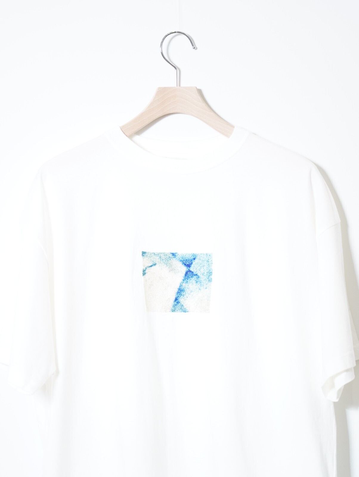 YOKE MENS Abstract Embroited T-shirt IMAGE2