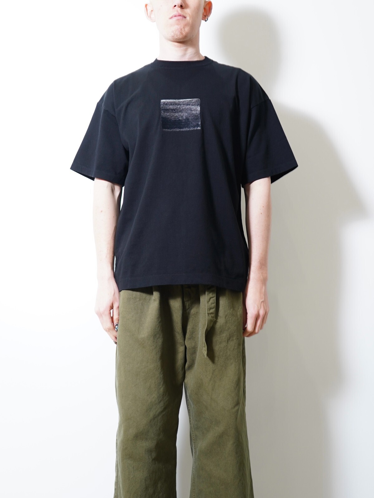 YOKE 男裝 Abstract Embroited T-shirt 圖片14