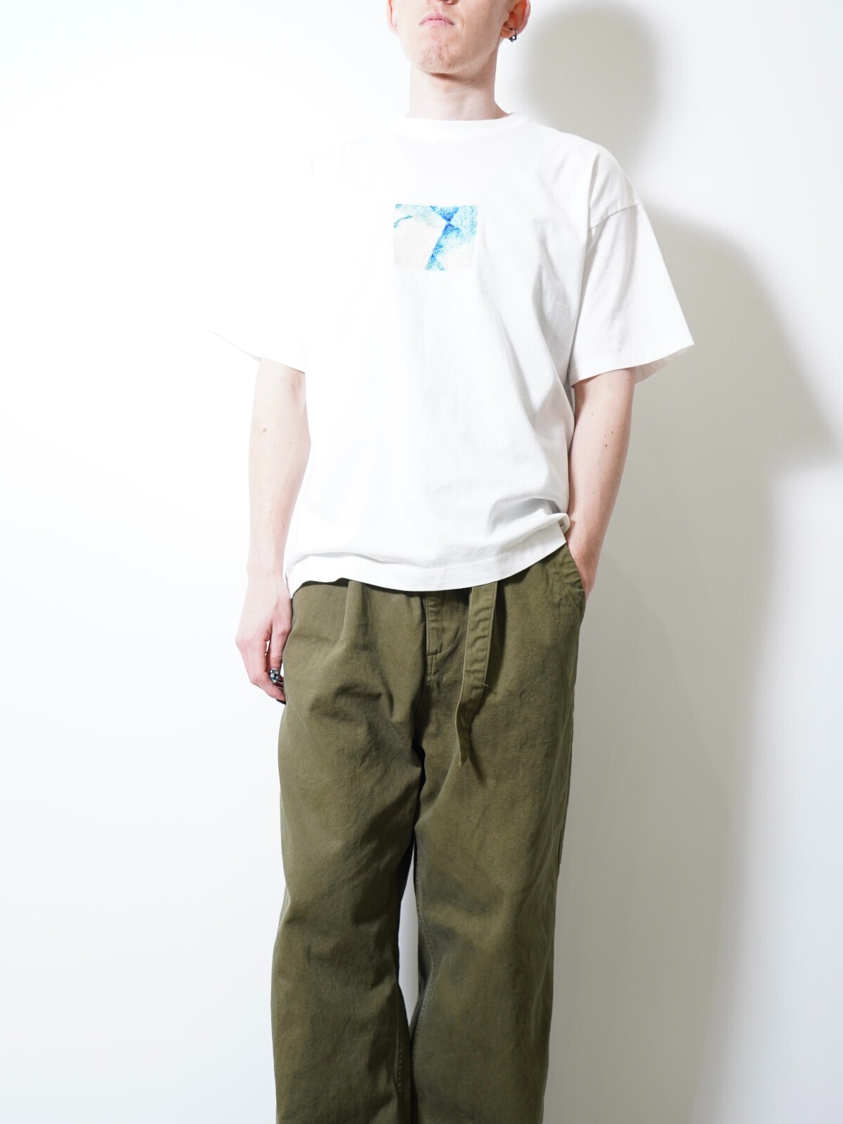 YOKE 男裝 Abstract Embroited T-shirt 圖片7