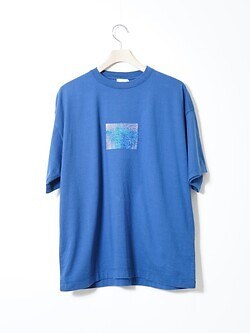YOKE MENS Abstract Embroited T-shirt IMAGE4