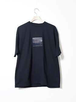 YOKE MENS Abstract Embroited T-shirt IMAGE7