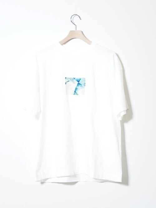 Abstract Embroited T-shirt｜YOKE MENS