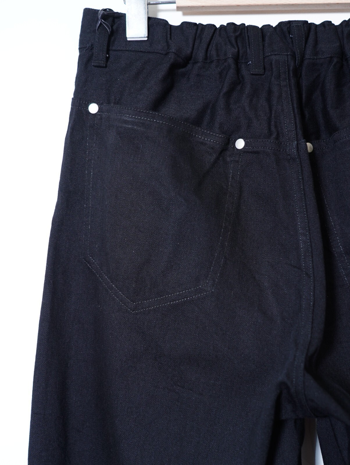 YOKE 남성 Denim Wide Straight Pants 이미지7