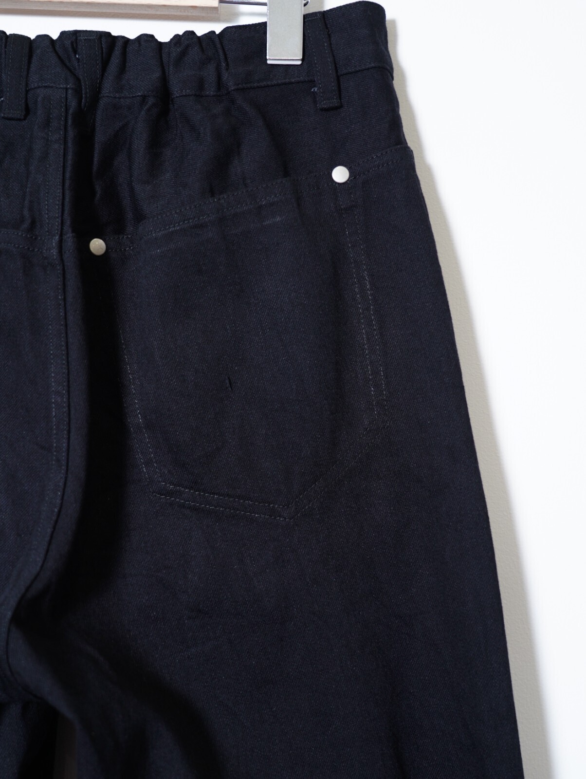 YOKE 남성 Denim Wide Straight Pants 이미지8