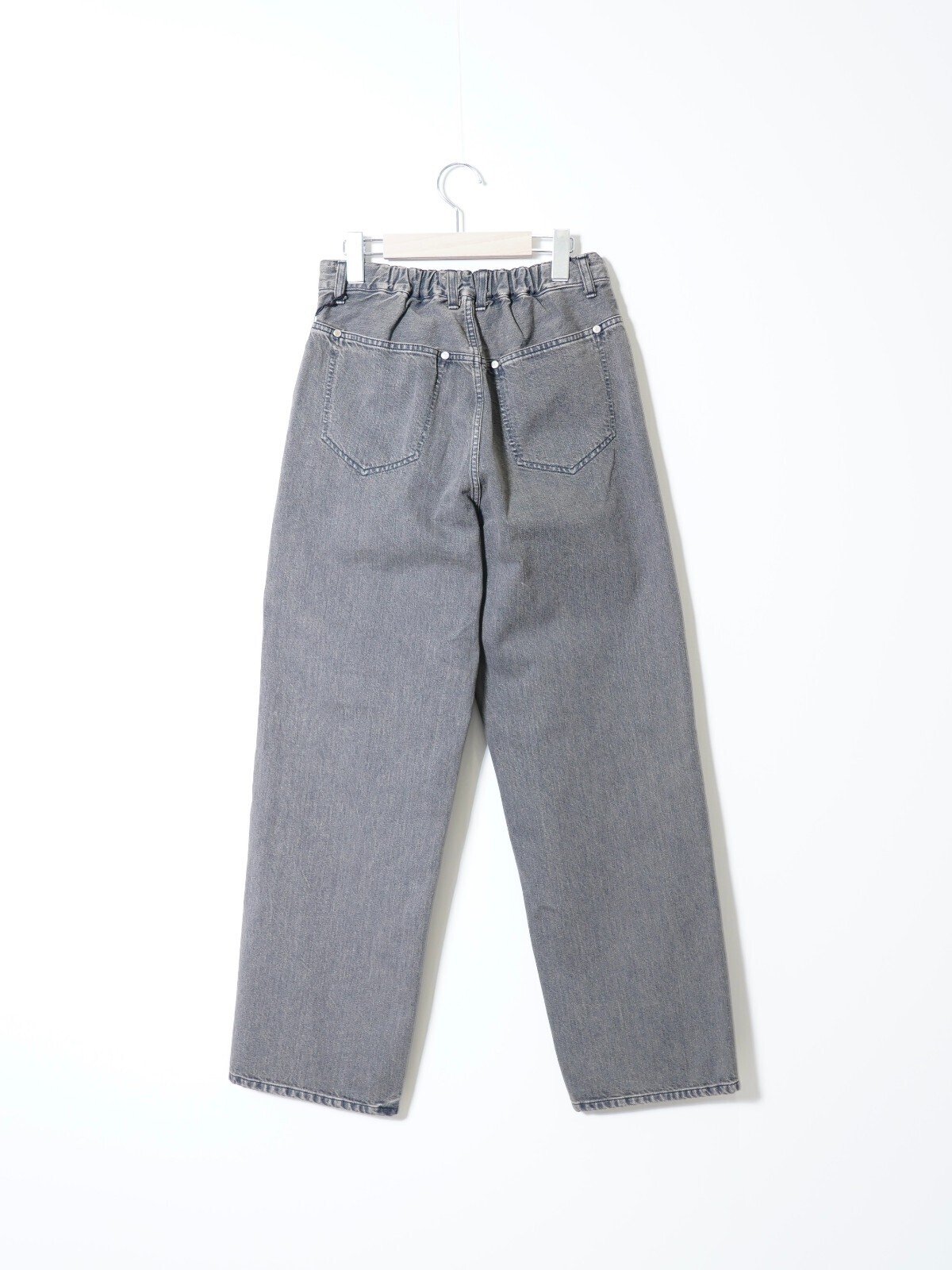 YOKE 男士 Denim Wide Straight Pants Vintage Wash 图片2