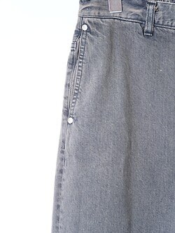 YOKE 男士 Denim Wide Straight Pants Vintage Wash 图片5