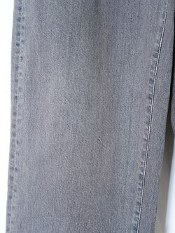YOKE 男士 Denim Wide Straight Pants Vintage Wash 图片7