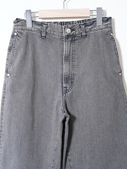 YOKE 男士 Denim Wide Straight Pants Vintage Wash 图片3