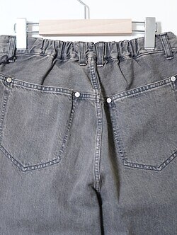 YOKE 男士 Denim Wide Straight Pants Vintage Wash 图片6