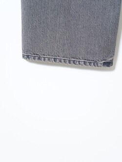 YOKE 男士 Denim Wide Straight Pants Vintage Wash 图片8